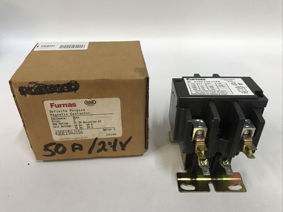 Furnas 42DE15AJ106 Definite Purpose Magnetic Contactor