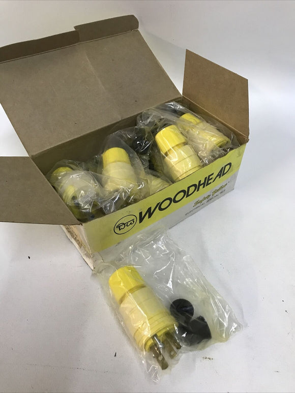 Daniel Woodhead 14W07 Watertite Plug 15A 125V 10A 250V EDP 71080 Box of 10