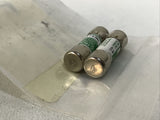 CC-Tron FNQ-R-1-1/4 600VAC Time Delay Class CC Lot of 2 Fuses