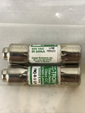 CC-Tron FNQ-R-1-1/4 600VAC Time Delay Class CC Lot of 2 Fuses