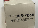 Blower Switch ACDelco GM OE/GM Genuine Parts 15-71950