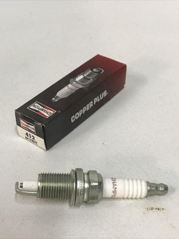CHAMPION COPPER PLUS Spark Plugs RC12LYC 412