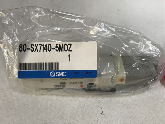 *NEW* SMC 80-SX7140-5MOZ Solenoid Valve