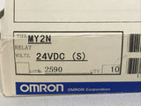 Omron MY2N General Purpose Relay 24VDC *Box Of 10*