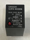 Omron G3FD-X03SN Solid State Relay 5-24VDC *Box of 5*