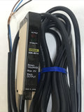 New Omron E3X-NT11 Fiber Optic Sensor 2M Cable 12-24VDC
