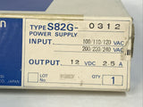 OMRON S82G-0312 / S82G0312 Switching Power Supply (New In Box)