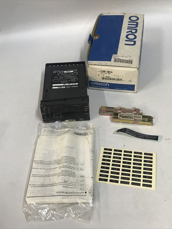 Omron K3NP-NB2A DC12-24V 10W Signal Processor Controller Perliod Meter