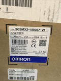OMRON 3G3MX2-AB007-V1 Rev. ADAH Inverter AC Drive New