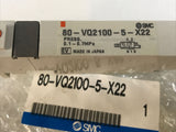 SMC 80-VQ2100-5-X22 Pneumatic Solenoid Valve 0.1-0.7MPa