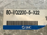 SMC 80-VQ2200-5-X22 Pneumatic Solenoid Valve 0.1-0.7MPa