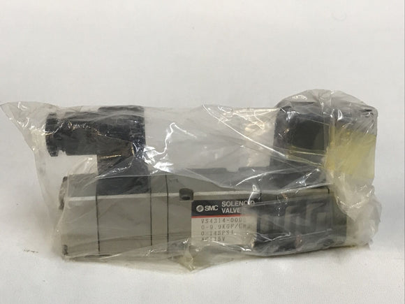 SMC VS4314-009D Solenoid Valve 0-9.9KGF/cm2 0-145psi AC115V