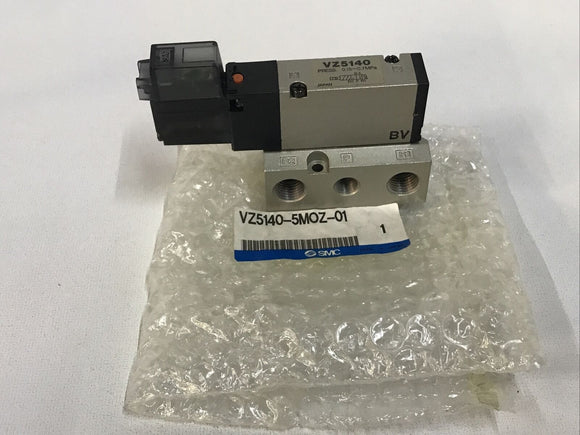 SMC VZ5140-5MOZ-01 Pneumatic Solenoid Valve 0.15-0.7MPa