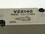 SMC VZ5140-5MOZ-01 Pneumatic Solenoid Valve 0.15-0.7MPa