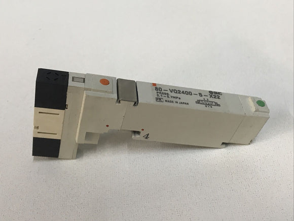 SMC 80-VQ2400-5-X22 Single Valve Pneumatic Solenoid