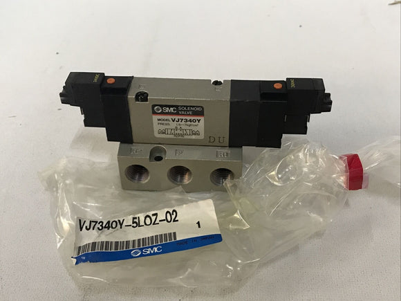 SMC VJ7340Y-5LOZ-02 Valve