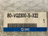 SMC 80-VQ2300-5-X22 Single Valve Pneumatic Solenoid