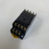 Omron PYF14A Mini Relay Socket Base14-PIN 5AMP 250VAC 125VDC DIN-Track NEW