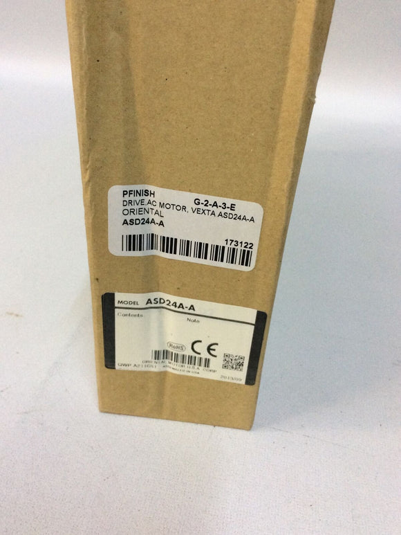Oriental Vexta ASD24A-A Servo Motor Driver New In Box