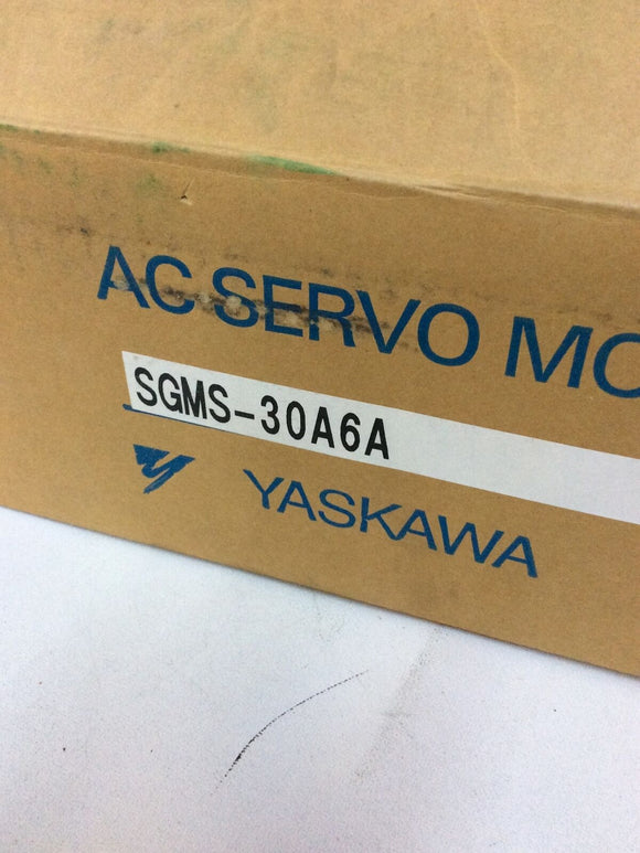 YASKAWA  SGMS-30A6A Servo Motor New Open Box