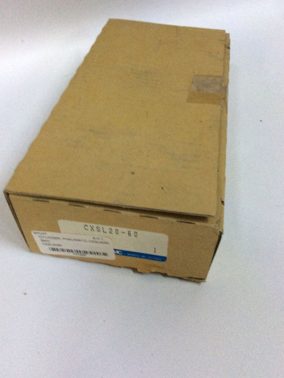 SMC CXSL20-60 / CXSL2060 Dual Rod Guided Cylinder
