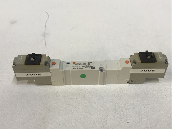 SMC SY5340-5DS-02 Pneumatic Solenoid Valve 0.2-0.7MPa 24VDC