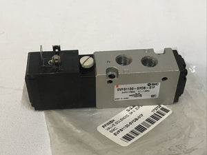 SMC EVFS1130-5YOB-01F Solenoid Valve 0.1-1.0MPa