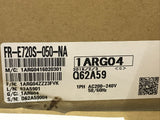 Mitsubishi FR-E720S-050-NA Compact Inverter In: 14A 1PH , Out: 5A 3PH AC200-240V