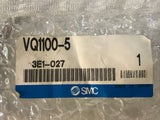 SMC VQ1100-5 Solenoid 24VDC Valve 2-Position 5-Port