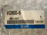 SMC VQ1100-5 Solenoid 24VDC Valve 2-Position 5-Port