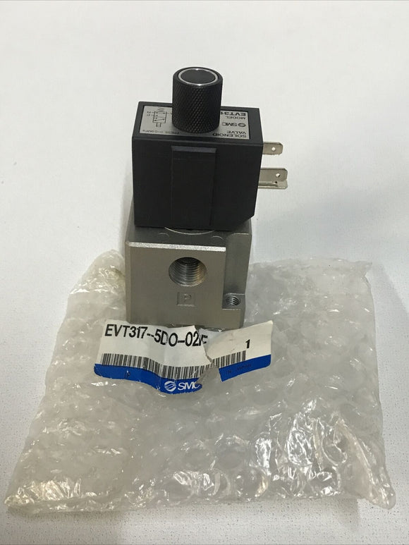 SMC EVT317-5DO-02F Pneumatic Solenoid Valve 0-0.9MPa DC 24V