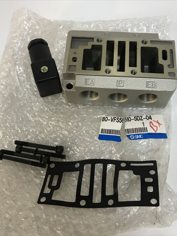 SMC 80-VFS5510-5DZ-04 Pneumatic Solenoid Valve