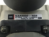 SMC NAR3000-N03 Pneumatic Regulator Valve. 0.05-0.85MPa 3/8" npt