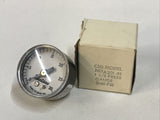 Robertshaw A201-01, 2420-001 Pressure Gauge 1-1/2", 0-30PSIG, 1/8" NPT Back Con