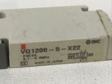 SMC VQ1200-5-X22 Pneumatic Solenoid Valve 0.1-0.7MPa
