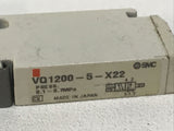 SMC VQ1200-5-X22 Pneumatic Solenoid Valve 0.1-0.7MPa