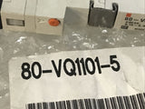 SMC 80-VQ1100-5 Solenoid 24VDC Valve 2-Position 5-Port