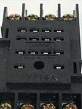 Omron PYF14A 22Z5YT Mini Relay Socket Base 14-PIN 5AMP 250VAC 125VDC DIN-Track