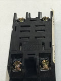 Omron PYF08A 19Y7Y4  Mini Relay Socket Base 8-PIN 15AMP 240VAC 120VDC DIN-Track