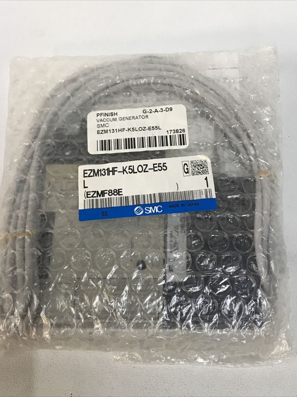 SMC EZM131HF-K5LOZ-E55 Pneumatic Vacuum Generator