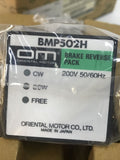 Oriental Motor BMP502H Motor Governor 200V Brake Reverse Pack