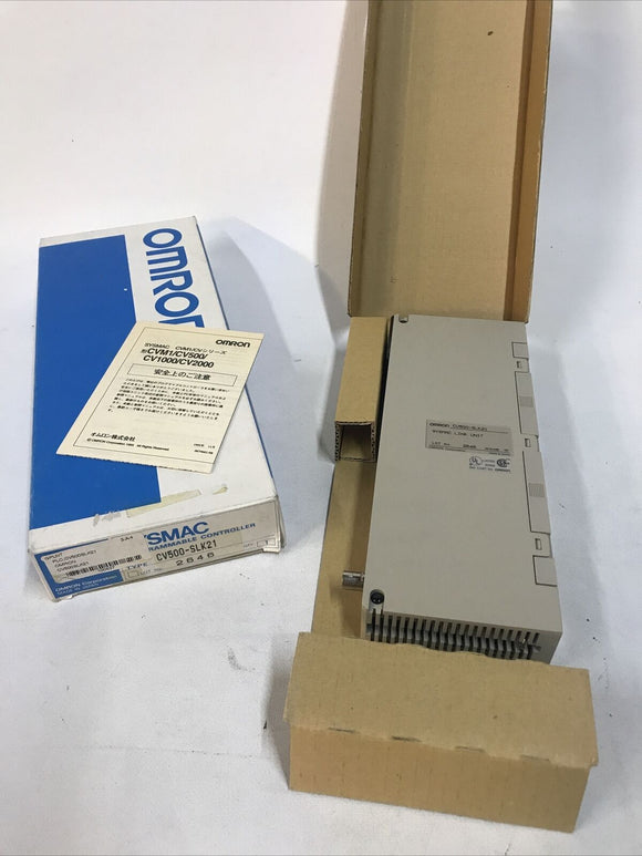 Omron CV500-SLK21 SYSMAC Programmable Controller Link Unit PLC module