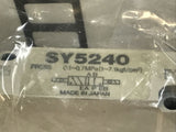 SMC SY5240 SY7000 Solenoid Valve 0.1-0.7 MPa 24VDC