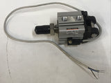 SMC CDQ2D32-10DM-A73 Cylinder W/ D-F79 Max Pressure: 1.0MPa