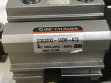 SMC CDQ2D32-10DM-A73 Cylinder W/ D-F79 Max Pressure: 1.0MPa