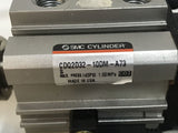 SMC CDQ2D32-10DM-A73 Cylinder W/ D-F79 Max Pressure: 1.0MPa