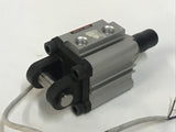 SMC CDQ2D32-10DM-A73 Cylinder W/ D-F79 Max Pressure: 1.0MPa
