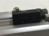 SMC CDQ2D32-10DM-A73 Cylinder W/ D-F79 Max Pressure: 1.0MPa