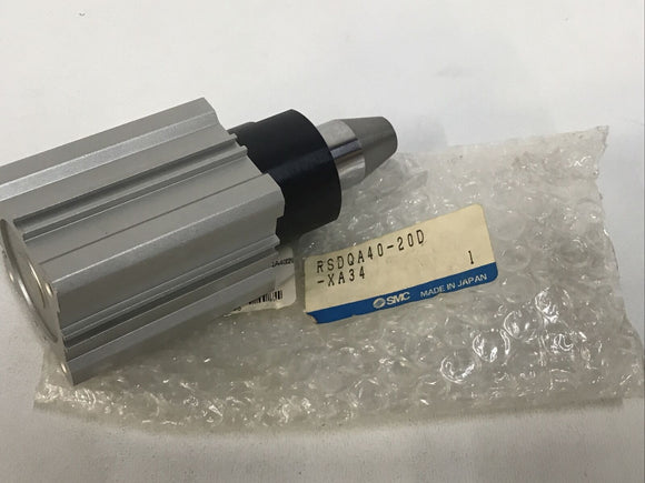 SMC RSDQA40-20D-XA34 Pneumatic Cylinder Stopper 1.0MPa