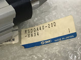 SMC RSDQA40-20D-XA34 Pneumatic Cylinder Stopper 1.0MPa